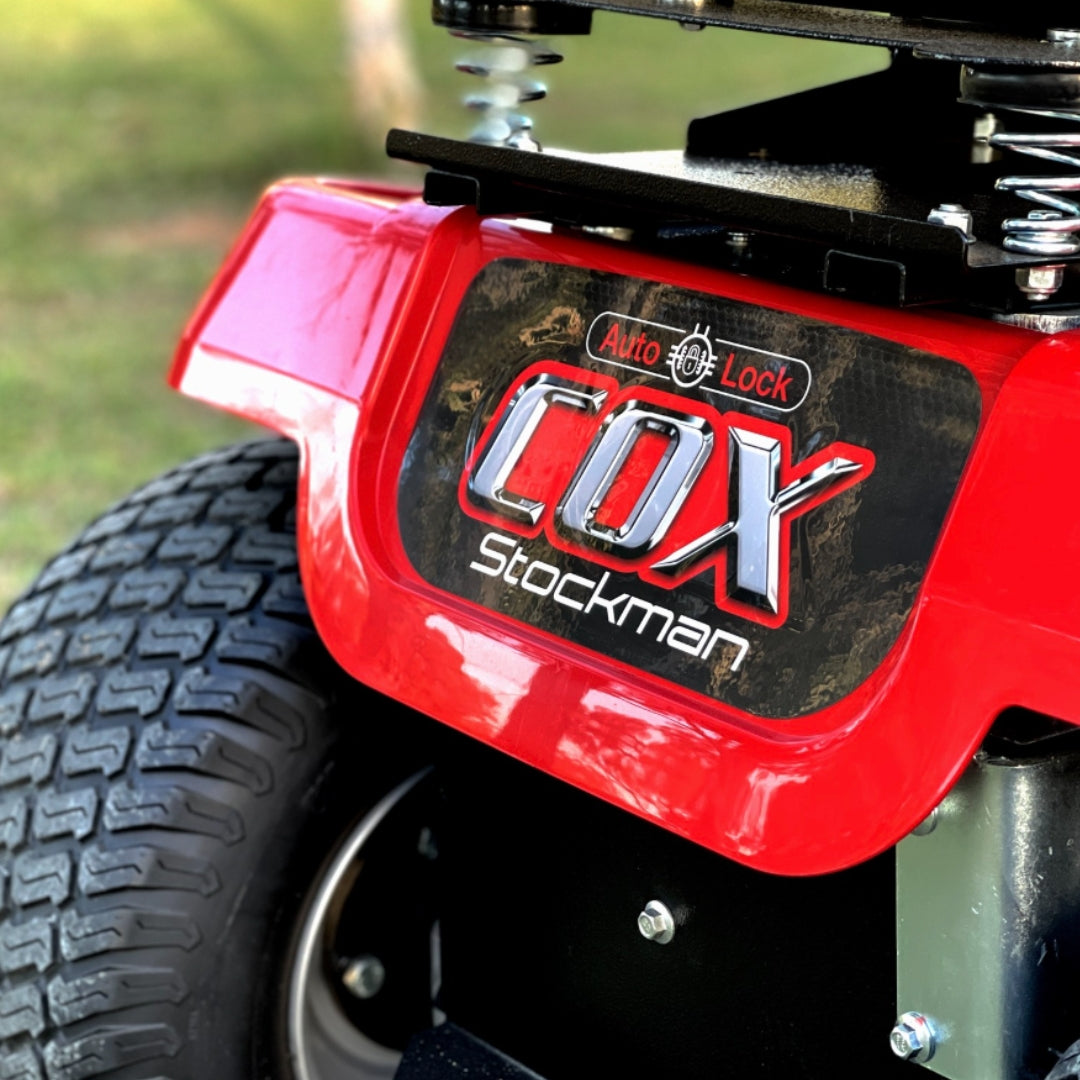 Load video: Cox Stockman 32 inch deck