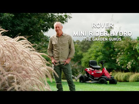 The Garden Gurus Mini Rider Hydro ride on mower