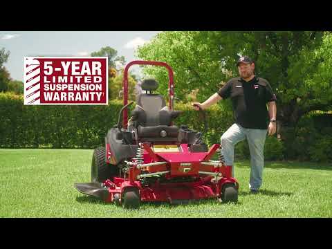 Ferris ride on mowers suspension