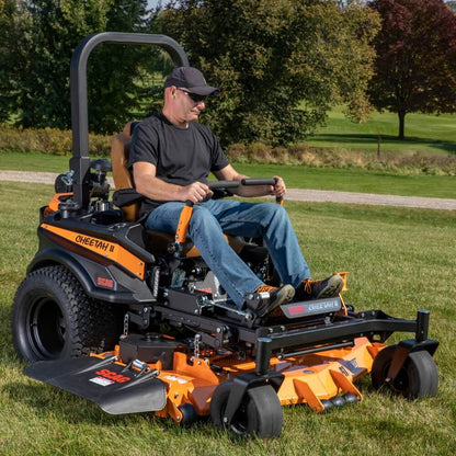 scag ride on mower cheetah